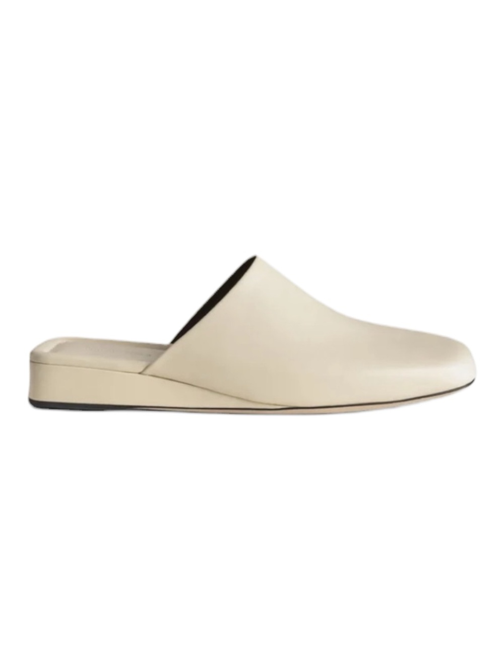PHOEBE PHILO Cream Robe Slip-On Mule 40